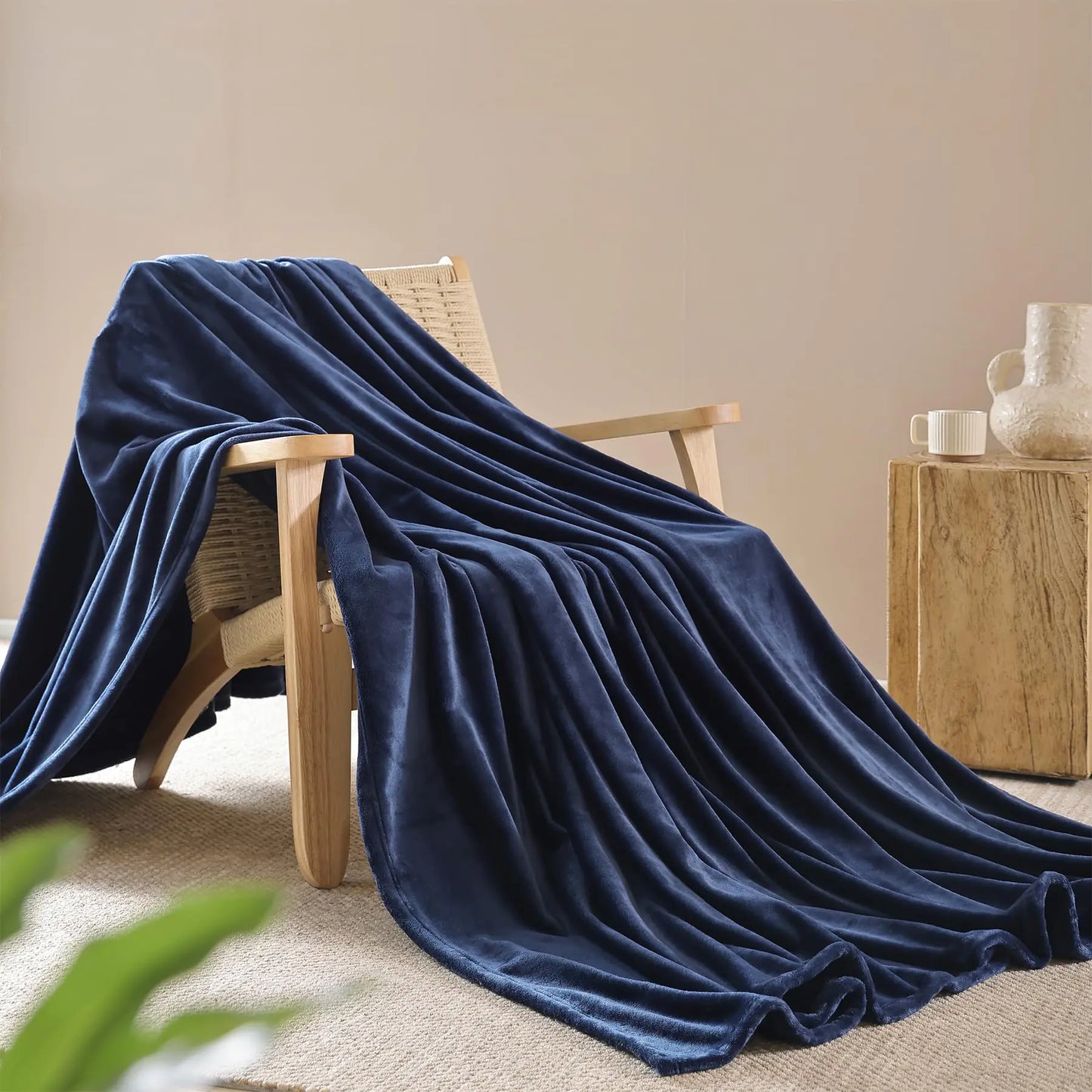 Aeon Cozy Microfiber Throw Blanket - Lightweight and Plush for All Seasons 50x60 inches