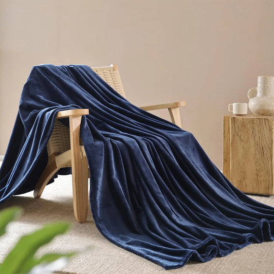 Aeon Cozy Microfiber Throw Blanket - Lightweight and Plush for All Seasons 50x60 inches
