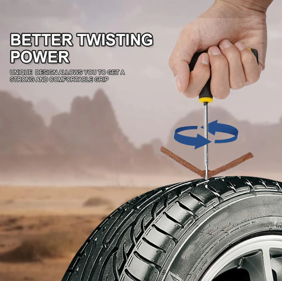 68pc Complete Tire Patch & Repair Kit